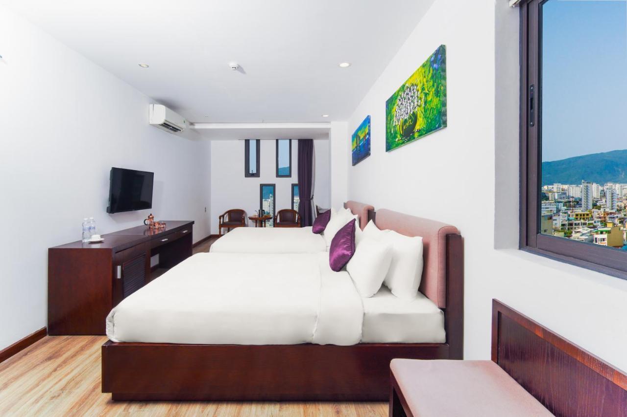 Golden Sun Hotel Danang Bagian luar foto