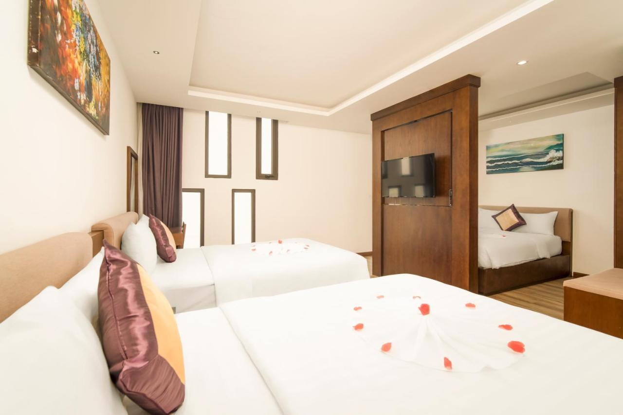 Golden Sun Hotel Danang Bagian luar foto