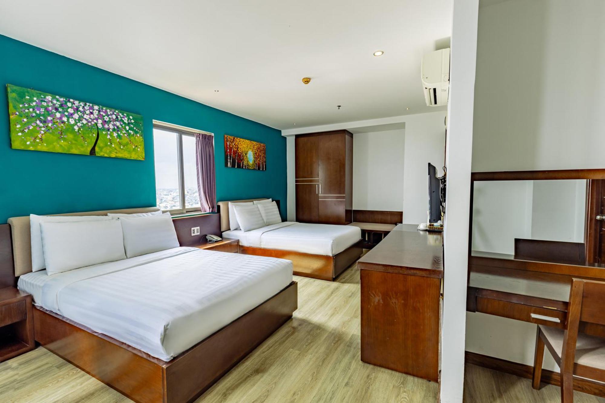 Golden Sun Hotel Danang Bagian luar foto