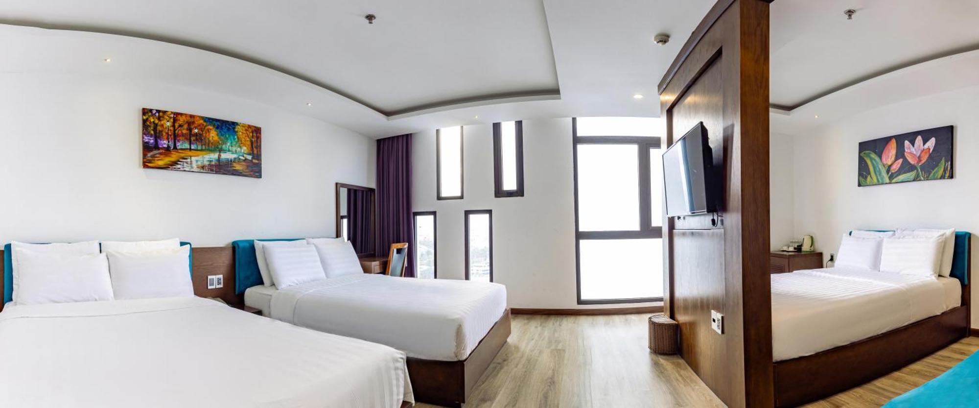 Golden Sun Hotel Danang Bagian luar foto