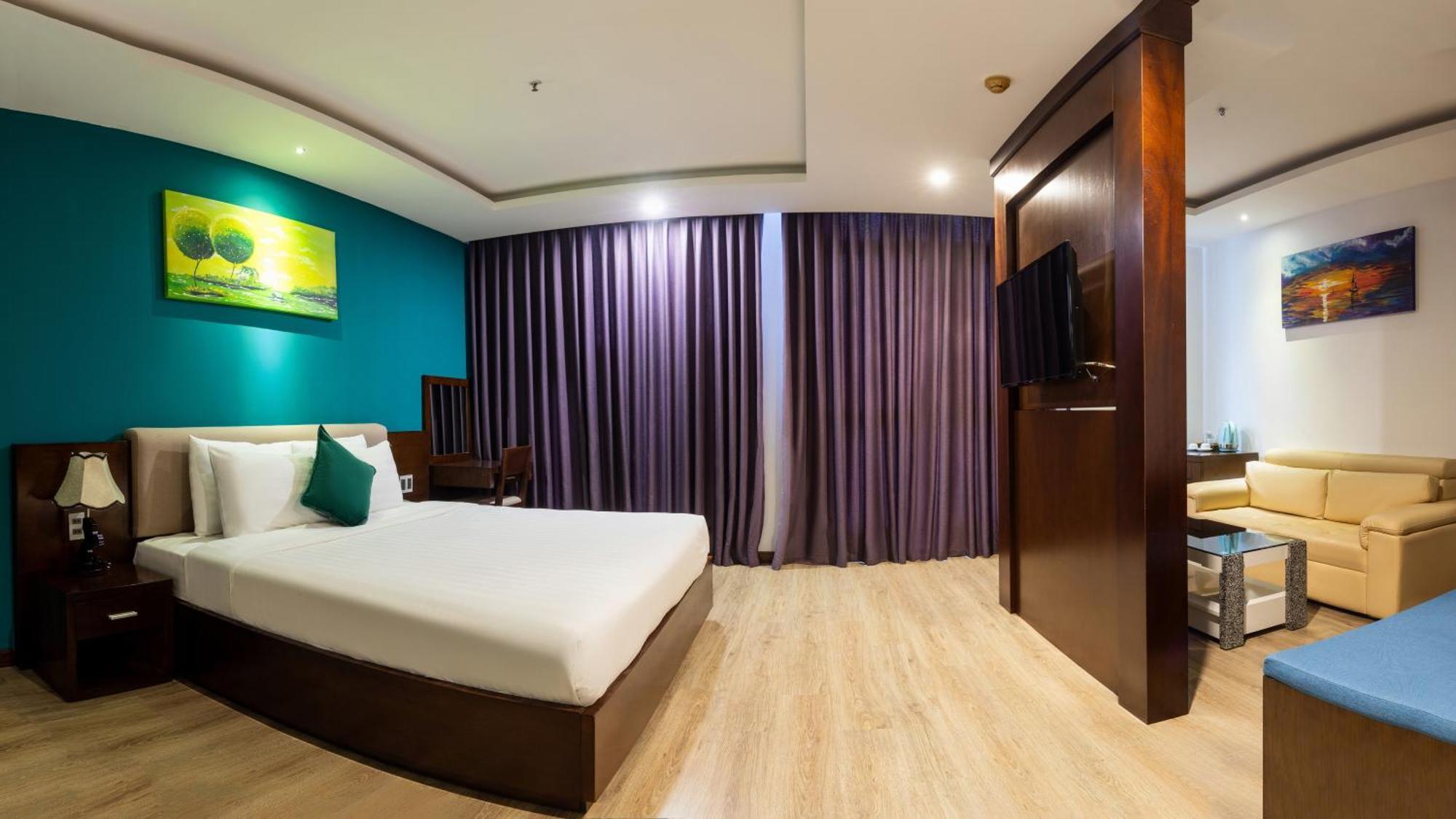 Golden Sun Hotel Danang Bagian luar foto