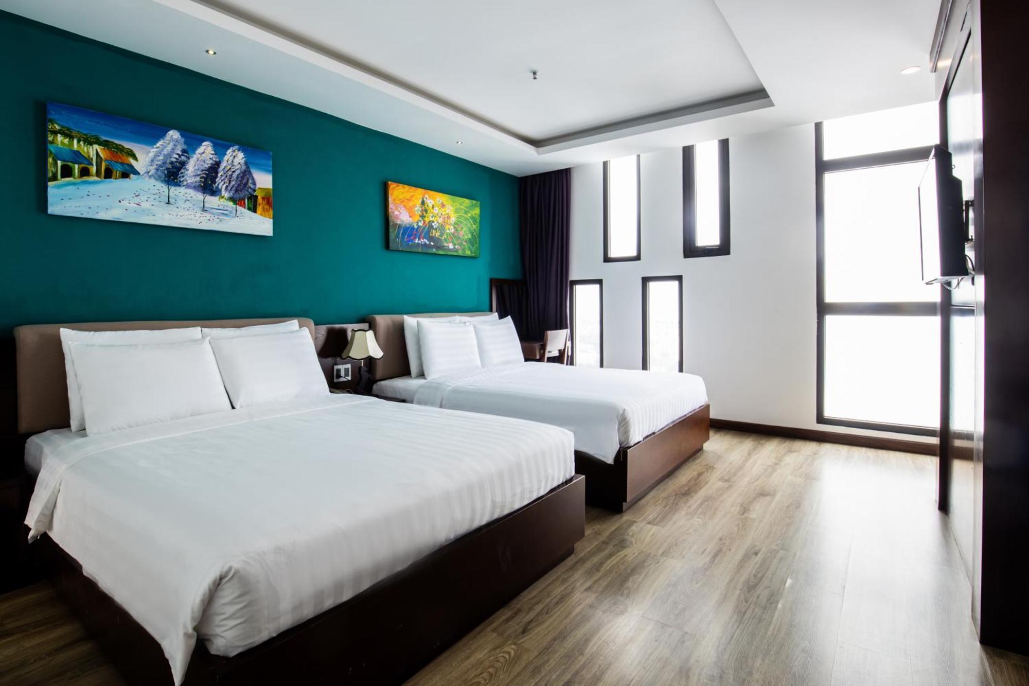 Golden Sun Hotel Danang Bagian luar foto